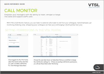 Call Quick Reference User Guides & Videos